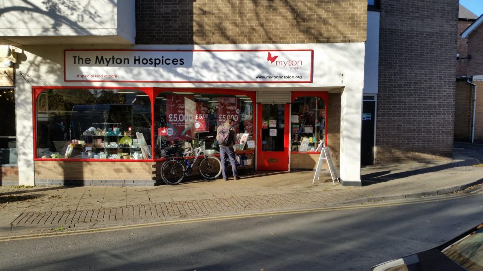 Myton Hospice shop 