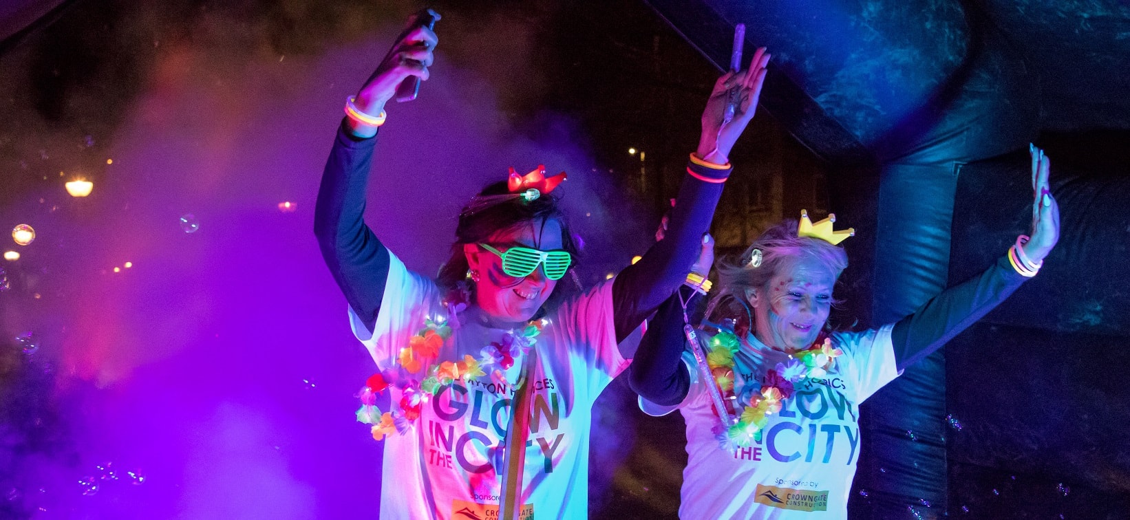 Glow in the City 2017 Coventry Blog Header The Myton Hospices Leamington Rugby Warwick Spa