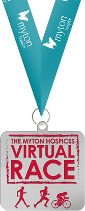 The Myton Hospices - Virtual Race 2018 Banner Medal