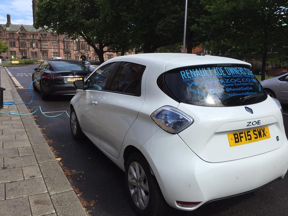 Electric car-The Myton Hospices 