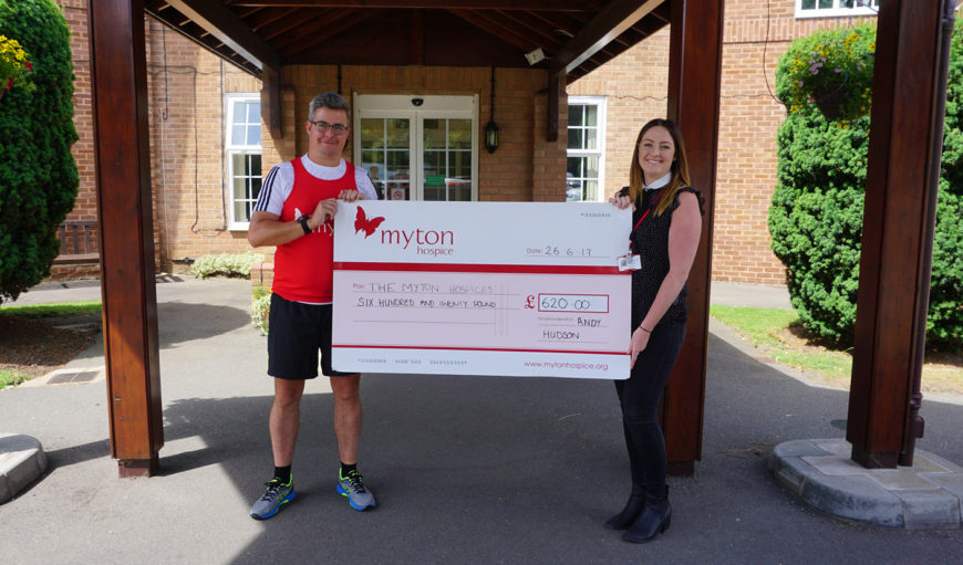 Andy Hudson - Fundraising - The Myton Hospices