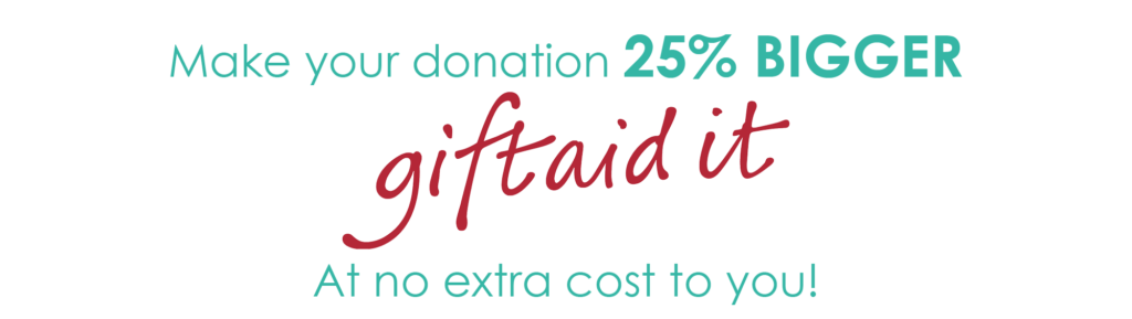 The Myton Hospices - Gift Aid Banner - Donate2