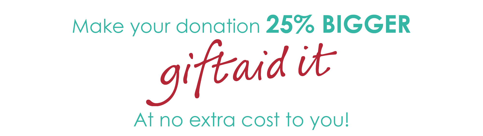 The Myton Hospices - Gift Aid Banner - Donate2