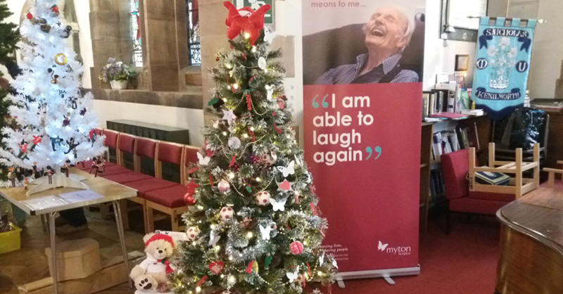 Kenilworth Christmas Tree - The Myton Hospices