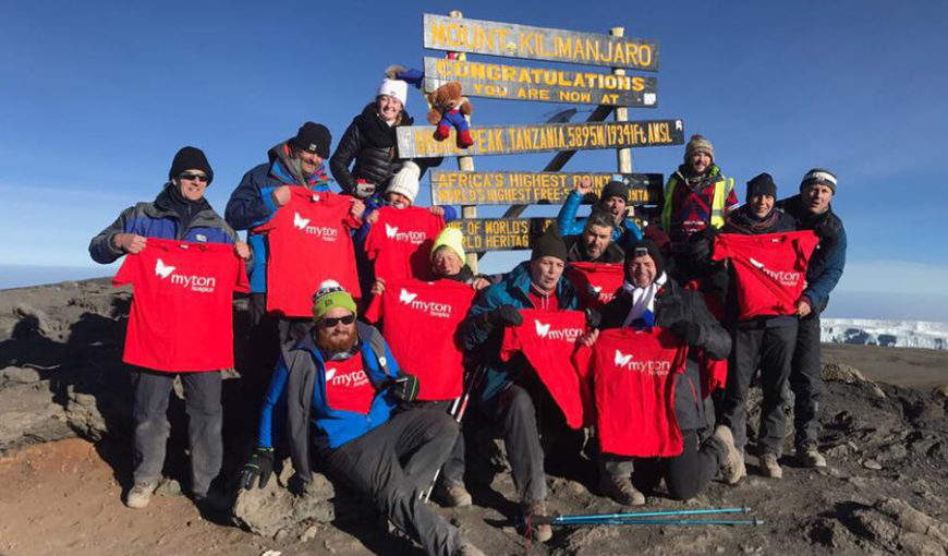 Kilimanjaro - The Myton Hospices - Rebecca Richards