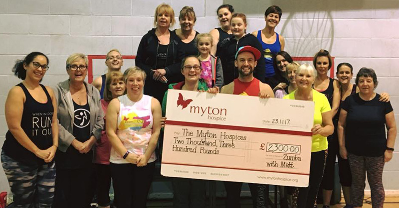 Matt Print - The Myton Hospices - Zumbathon