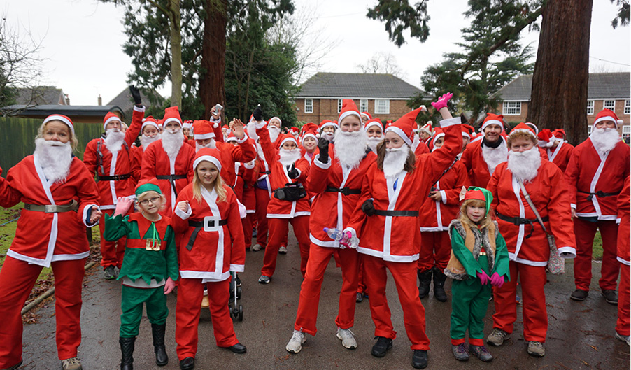 Santa Dash - The Myton Hospices