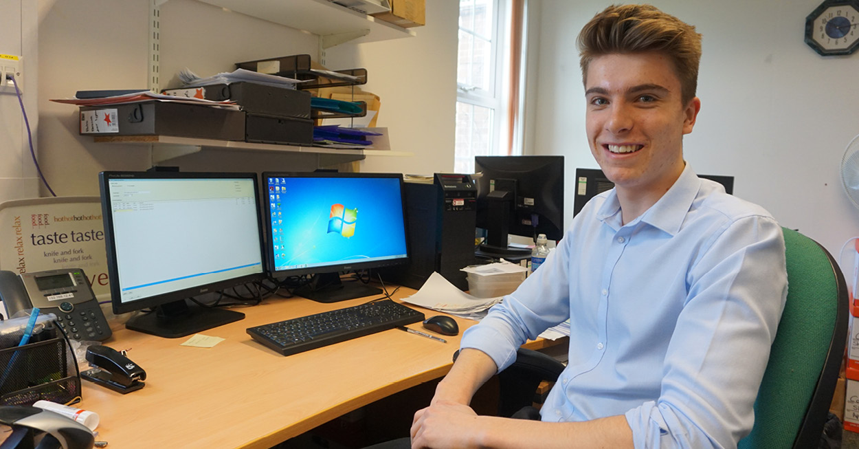Liam Tarver - The Myton Hospices - National Apprenticeship Week Liam Tarver - The Myton Hospices - National Apprenticeship Week