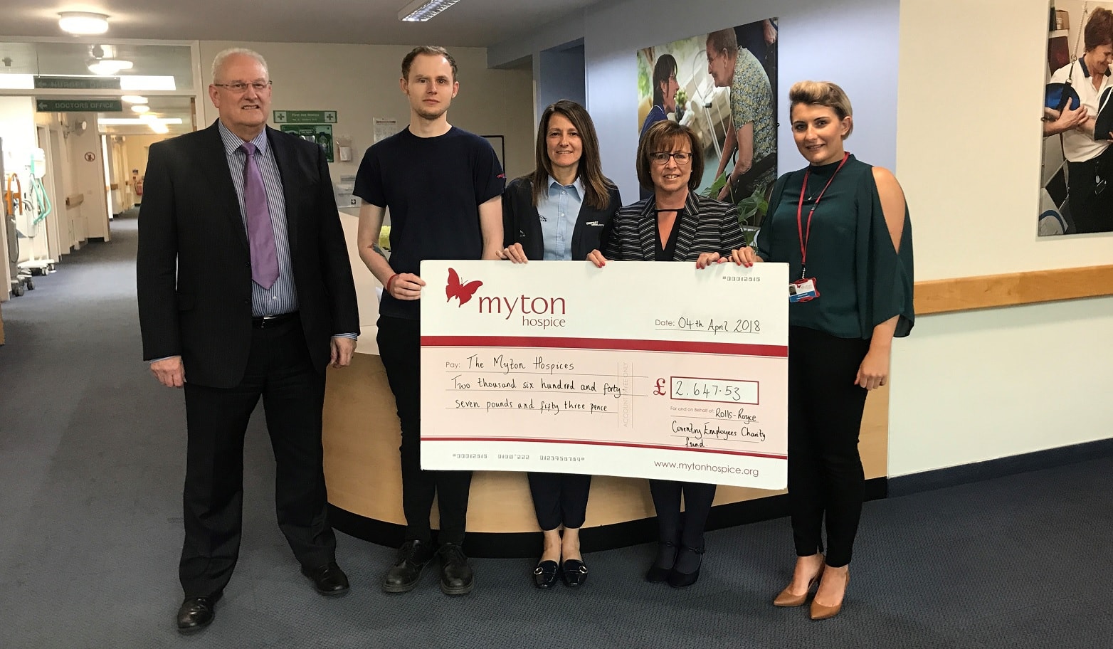 The Myton Hospices - Corporate Partnerships - Warwick Coventry Leamington Spa Rugby