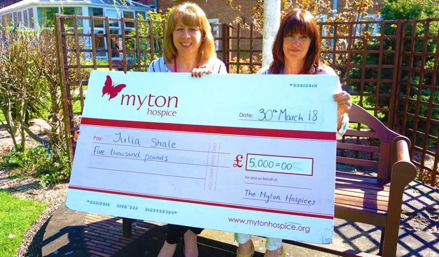 The Myton Hospices - Lottery Winner Summer Blog Header