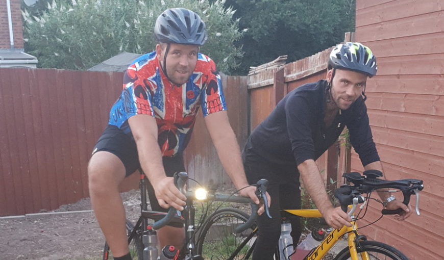 Mat and Ben Sherrington - The Myton Hospices - Fundraising - Birmingham - Triathlon