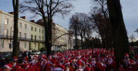 The Myton Hospices - Galleries - Santa Dash - Warwick Leamington Spa Coventry Rugby - Event Photos