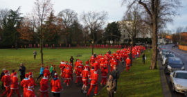 The Myton Hospices - Galleries - Santa Dash - Warwick Leamington Spa Coventry Rugby - Event Photos