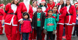 The Myton Hospices - Galleries - Santa Dash - Warwick Leamington Spa Coventry Rugby - Event Photos