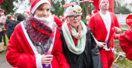 The Myton Hospices - Galleries - Santa Dash - Warwick Leamington Spa Coventry Rugby - Event Photos