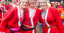 The Myton Hospices - Galleries - Santa Dash - Warwick Leamington Spa Coventry Rugby - Event Photos