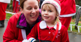 The Myton Hospices - Galleries - Santa Dash - Warwick Leamington Spa Coventry Rugby - Event Photos