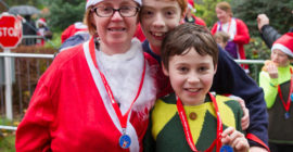 The Myton Hospices - Galleries - Santa Dash - Warwick Leamington Spa Coventry Rugby - Event Photos