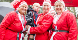 The Myton Hospices - Galleries - Santa Dash - Warwick Leamington Spa Coventry Rugby - Event Photos