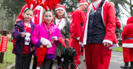 The Myton Hospices - Galleries - Santa Dash - Warwick Leamington Spa Coventry Rugby - Event Photos