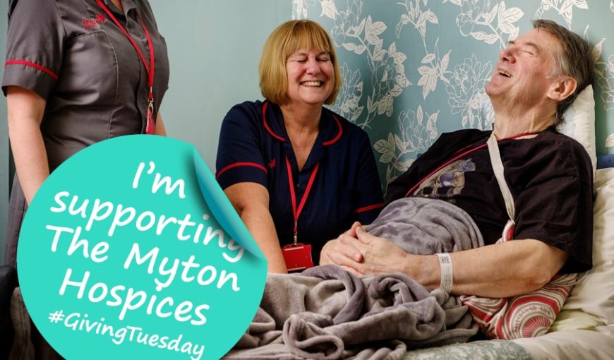 The Myton Hospices - Giving Tuesday 2018 - Blog Header