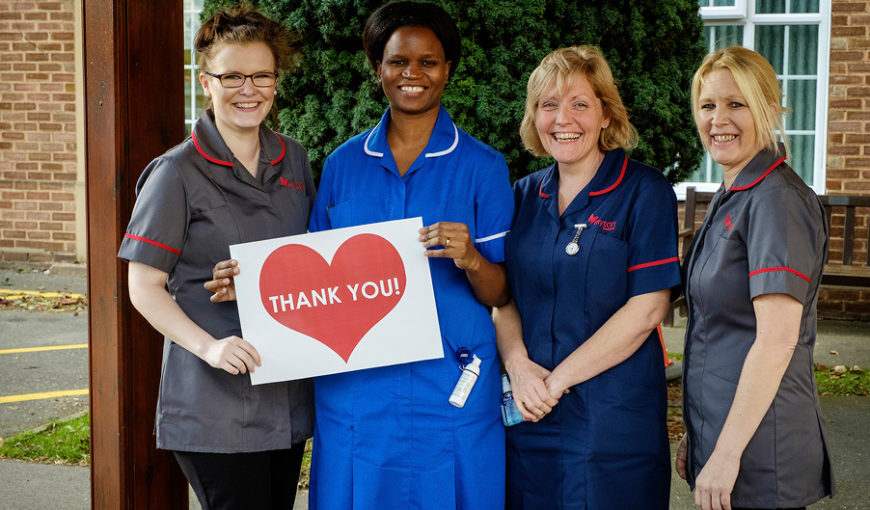 The Myton Hospices - Nurse Thank you - Blog Header