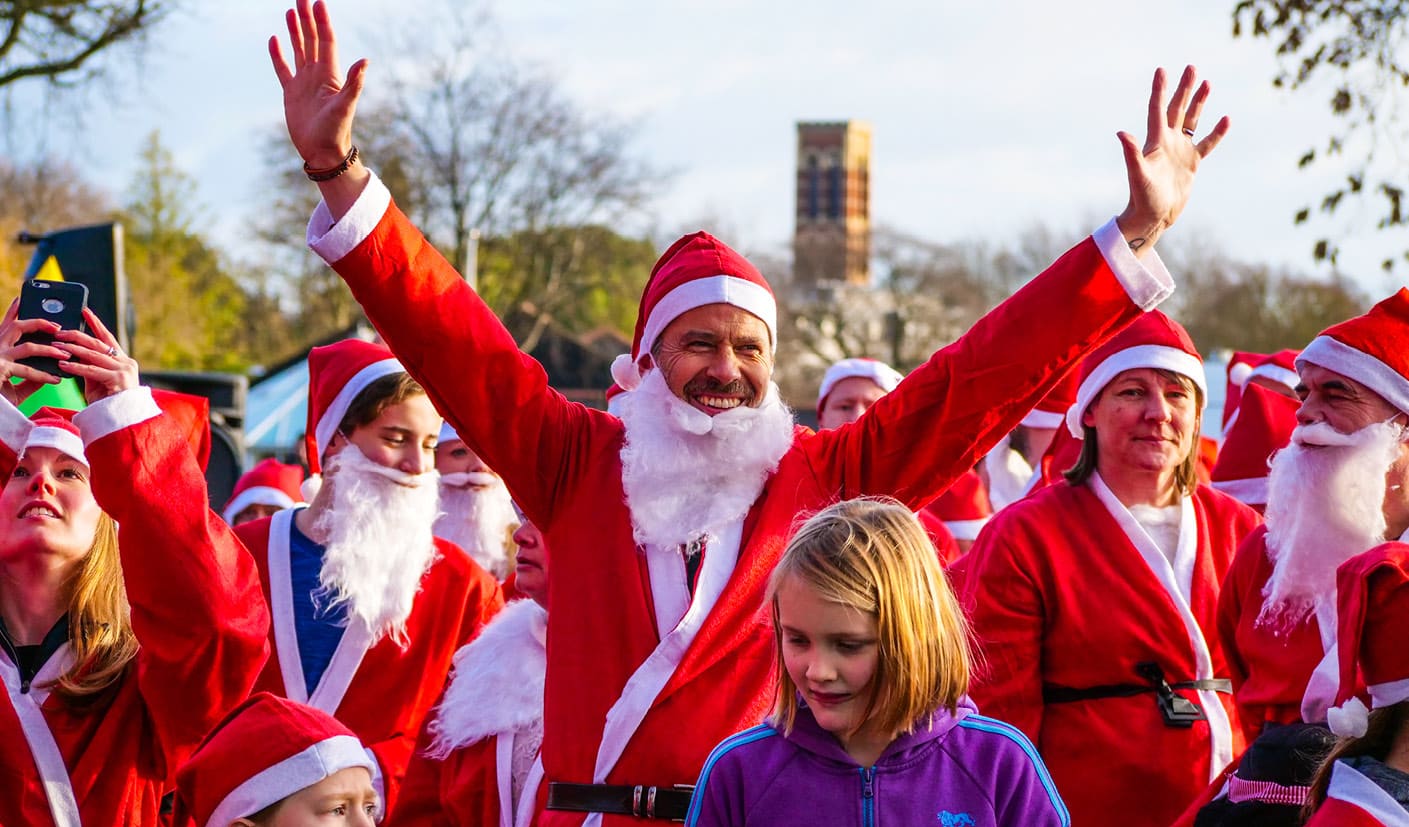 Santa Dash - The Myton Hospices - Event