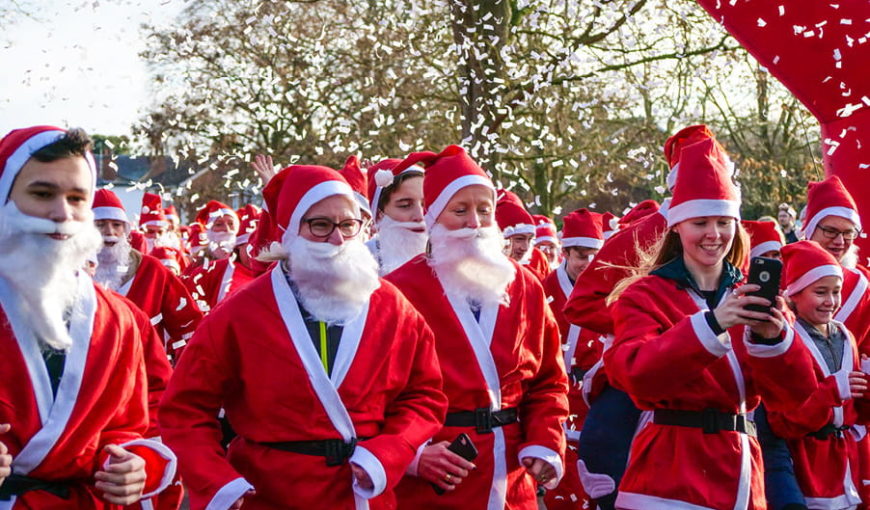 Santa Dash - The Myton Hospices - Event