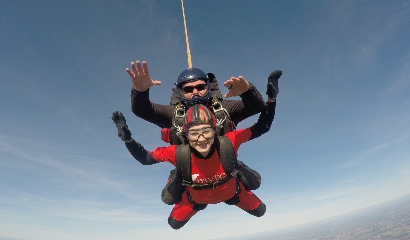 Skydive - Emilia - Nayana - The Myton Hospices