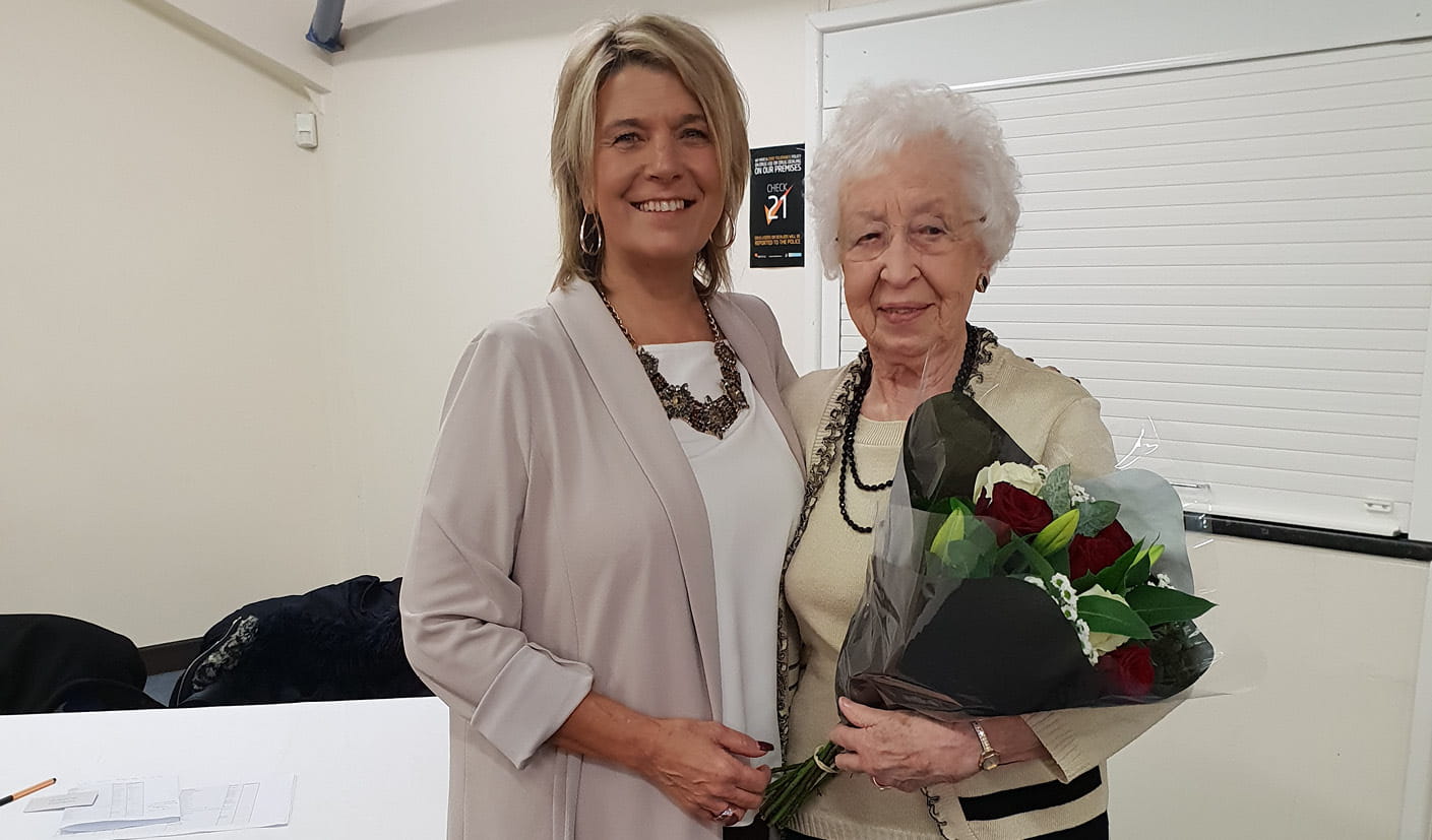 Long Serivce Awards 2018 - Volunteers - The Myton Hospices - Valary Ormerod