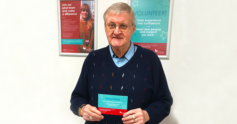 Ken - Volunteering - The Myton Hospices - Retail