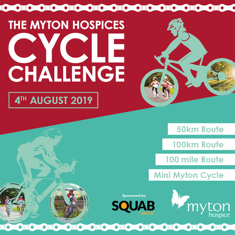 Cycle Challenge 2019 - The Myton Hospices - Event - Fundraising - Cycling