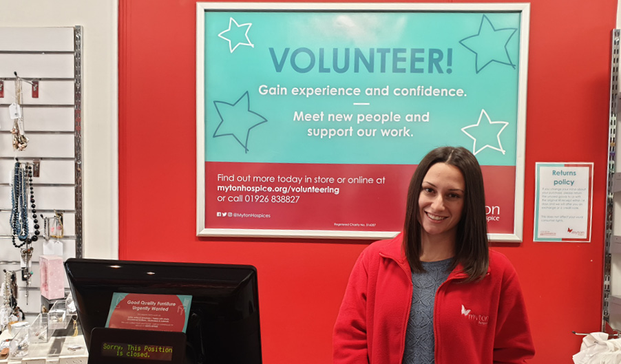 The Myton Hospices - Volunteer - Retail - Rugby - Adrianna - Blog Main Image