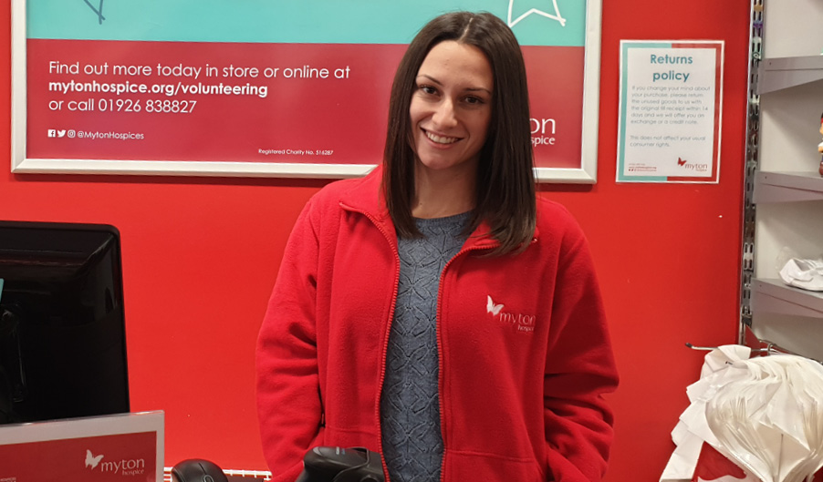 The Myton Hospices - Volunteer - Retail - Rugby - Adrianna - Blog Main Image