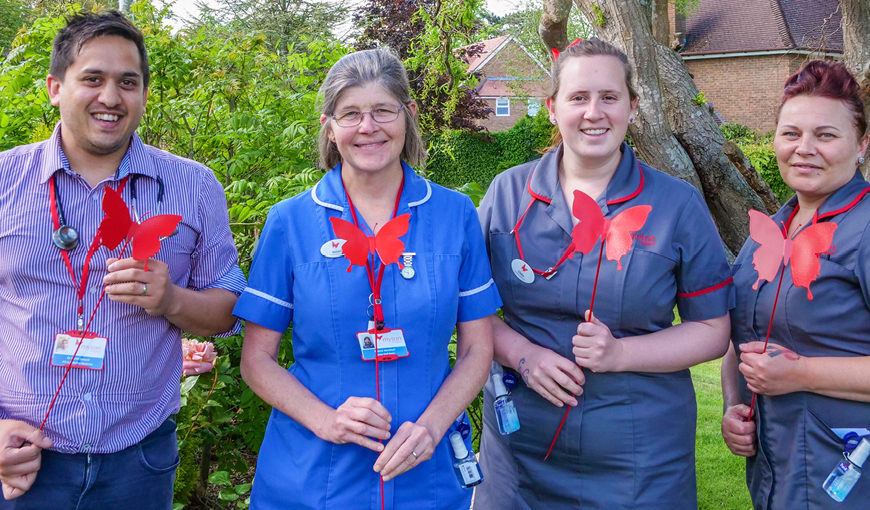 The Myton Hospices - The Butterfly Effect Blog Header