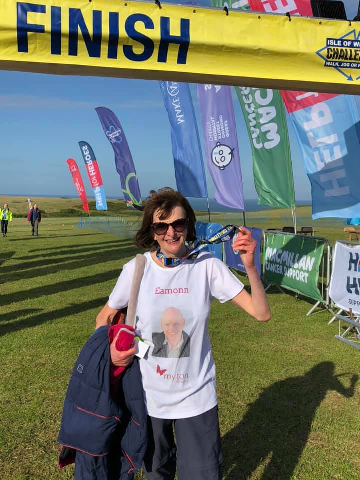 Jackie O’Neill - The Myton Hospices - Isle of Wight Ultra Challenge