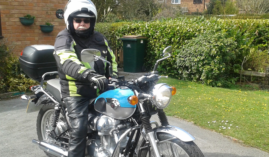 TheMyton Hospices - David Wall Motorbike - People's Stories