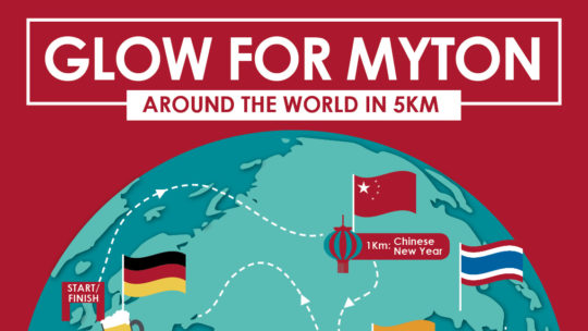The Myton Hospices - Glow for Myton 2020 Around the World in 5KM - Channel Image