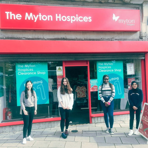 Retail Volunteering Team - The Myton Hospices - Warwickshire - Coventry - Rugby - Leamington Spa