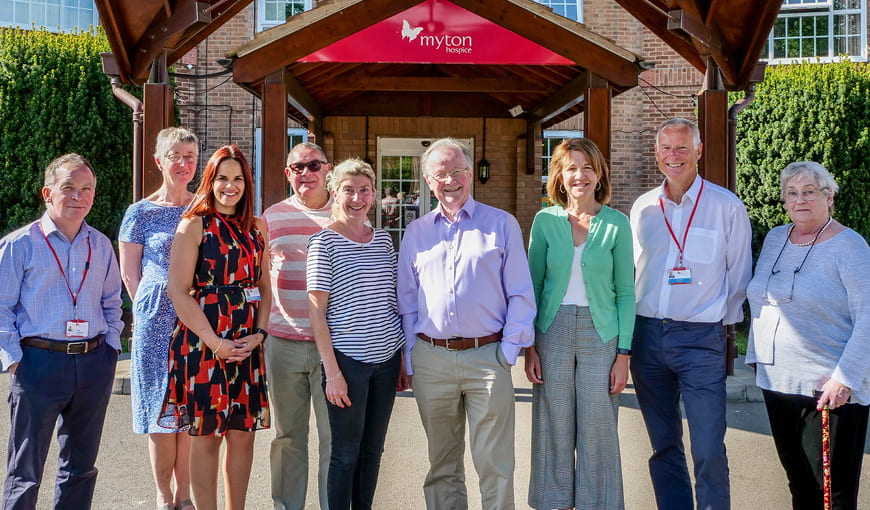 Trustees Week - The Myton Hospices - Warwickshire - Coventry - Leamington Spa - Rugby - Warwickshire