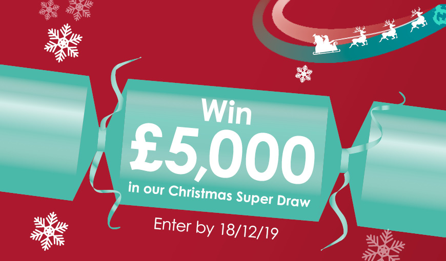 Christmas Super Draw - Lottery - The Myton Hospices - Warwickshire - Leamington Spa - Coventry - Rugby