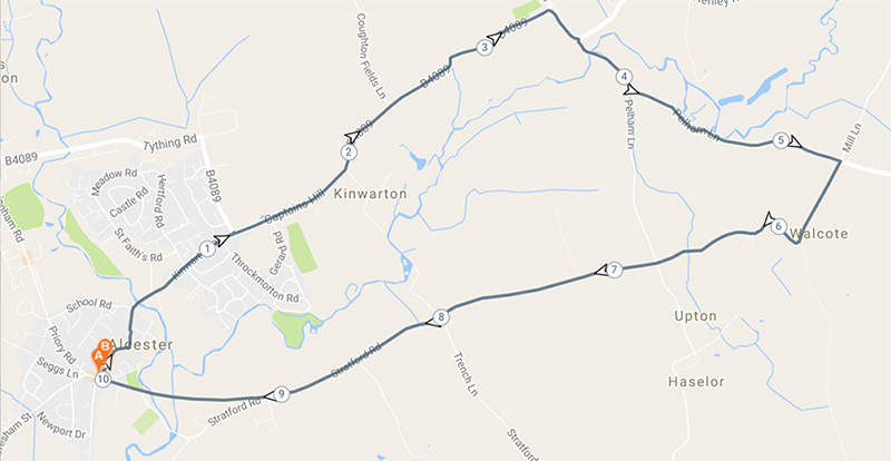 Alcester 10k 2020 - The Myton Hospices - Warwickshire - Leamington Spa - Rugby - Coventry - Running - Jogging
