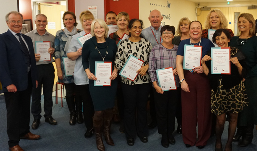 The Myton Hospices - Staff - Volunteers - Awards - Warwickshire - Coventry - Leamington Spa - Rugby