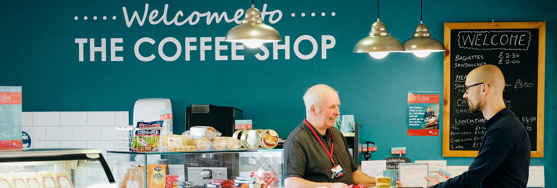 The Myton Hospices - Warwickshire - Coventry - Leamington Spa - Rugby - Volunteering - Volunteer - Coffee Shop