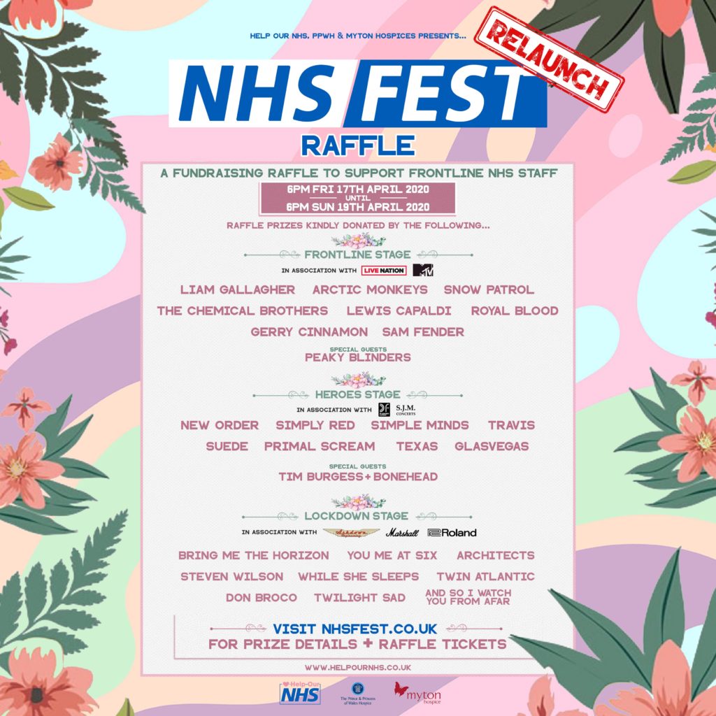 The Myton Hospices - NHS Fest Poster