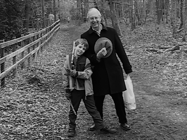 Luke and Grandpa Myton Mountain