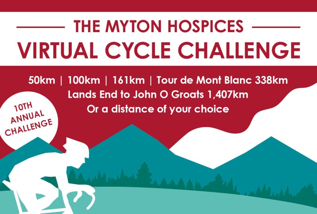 The Myton Hospices - Virtual Cycle Challenge Mid Page 2020 