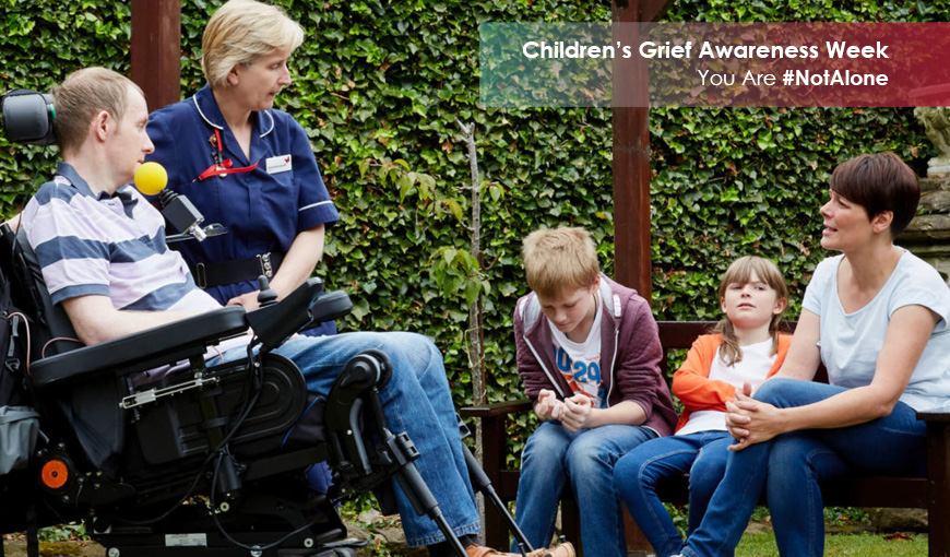 Children's Grief Awareness Week - You Are #NotAlone - The Myton Hospices - Warwickshire - Leamington Spa - Rugby - Coventry - Warwick - Children - Child