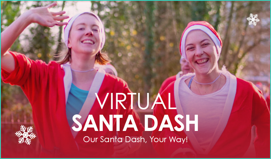 The Myton Hospices - Virtual Santa Dash - Warwickshire - Coventry - Leamington Spa - Rugby - Warwick - Event