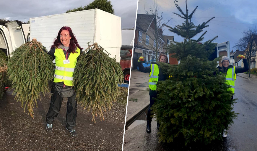 Christmas Tree Collection - The Myton Hospices - Warwickshire - Coventry - Leamington Spa - Rugby - Hospice - Pass The Smile